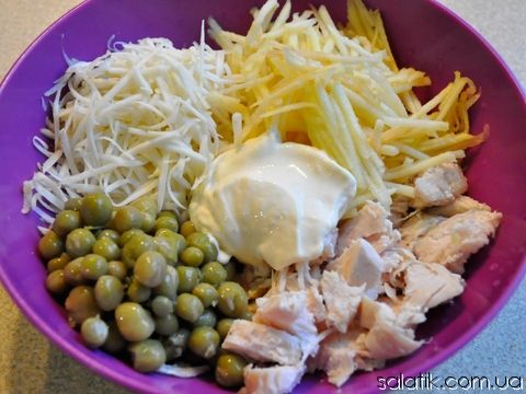 Курица сельдерей салат Курица сельдерей салат