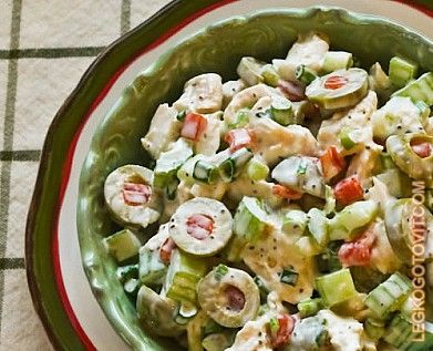 Курица сельдерей салат Курица сельдерей салат